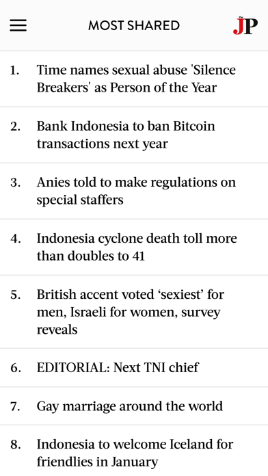 The Jakarta Post Screenshot