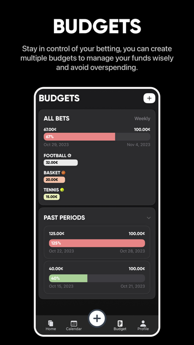Betty - Bet Tracker Screenshot
