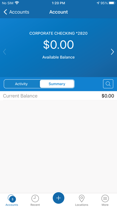 Seamen's Bank Mobile Screenshot