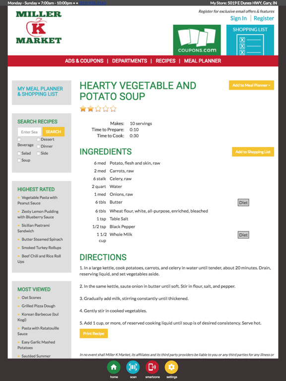 Screenshot #6 pour Miller K Market Grocery