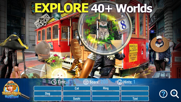 Hidden Object Travel Quest USA