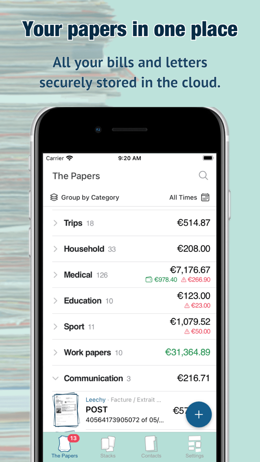 #1. The Papers: documents manager (iOS) 由: Andrey Lechev