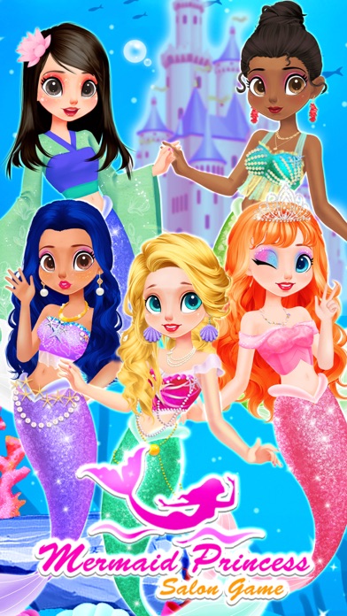 Princess Mermaid Makeup Games Screenshot