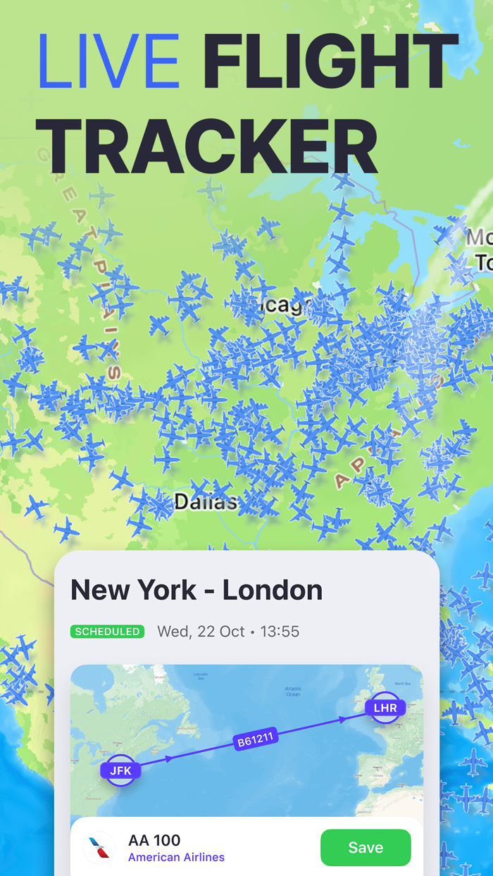 Planes Live - Flight Tracker