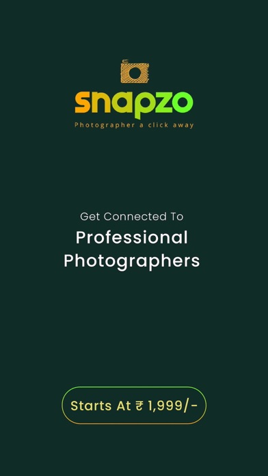 Snapzo - Book A Photographer Screenshot