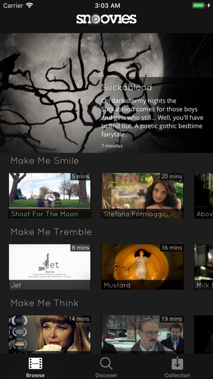 Snoovies: Snack Movies screenshot-0