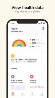 Mi Fitness (Xiaomi Wear Lite) iphone resimleri 1