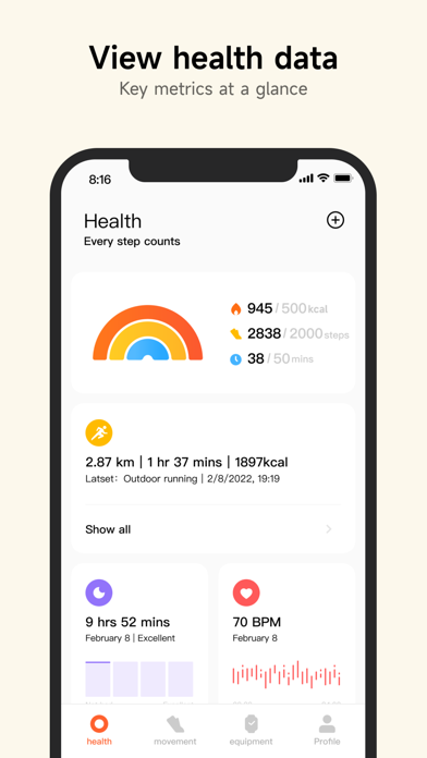 Mi Fitness (Xiaomi Wear Lite) Screenshot