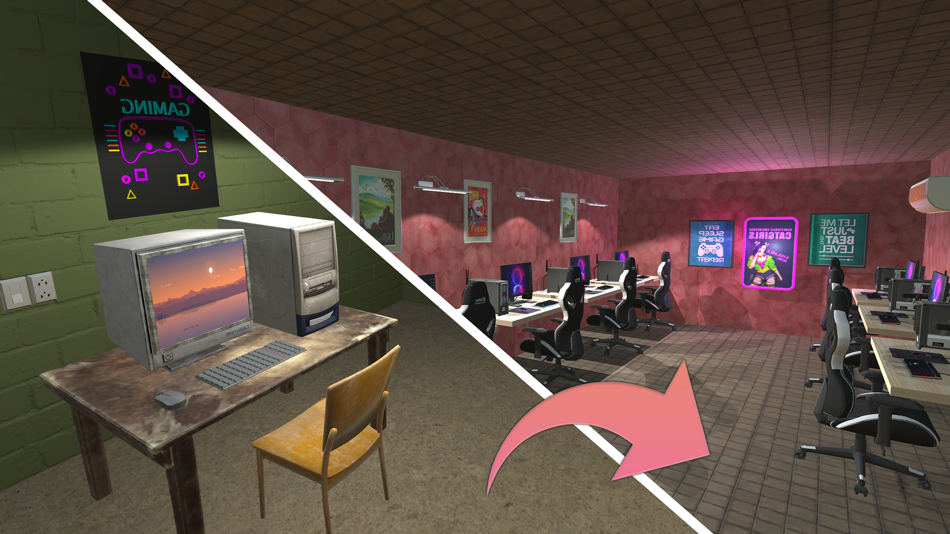 #7. Internet Cafe Business Tycoon (iOS) 来自: Noman Nazir