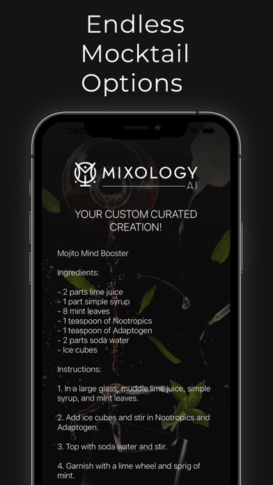 Mixology AI Screenshot