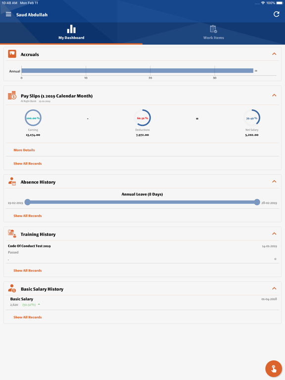 SAHL App for HR Services iPad screenshot 4 - Finance app