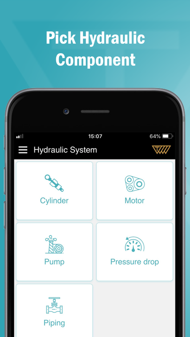 Hydraulic System Calculator Screenshot