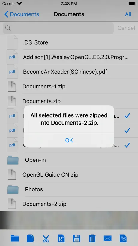 ZipManager -Zip/Unzip tool