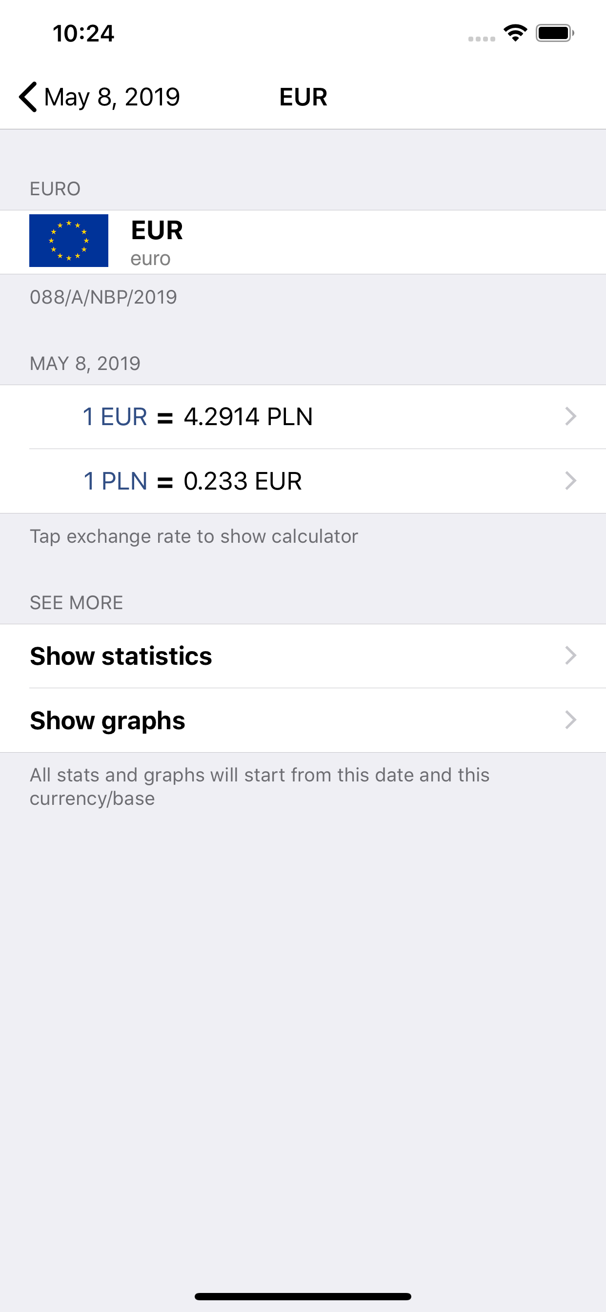 Fast Exchange Rate