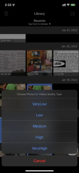 Game screenshot Video Compress: Shrink Vids.! apk