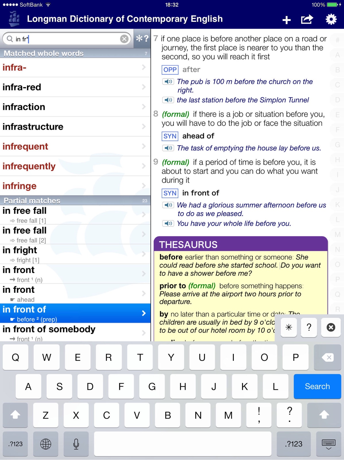 LDOCE (InApp) ipad screenshot 4