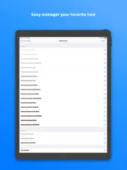 xfont - custom font installer ipad resimleri 3