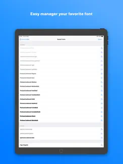 XFont - Custom Font Installer iPad image 3