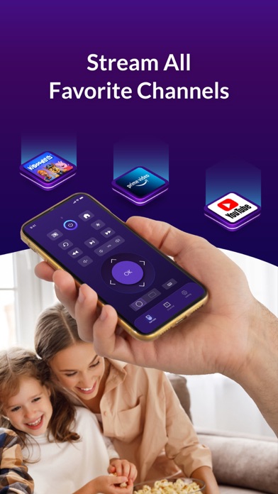TV Remote Roku Mobile App Screenshot