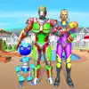 Robot Family Simulation Game App Delete