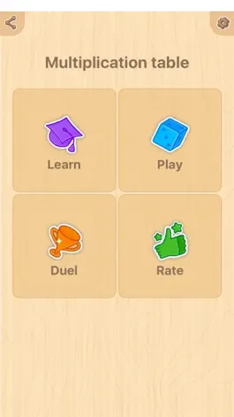 Game screenshot Multiplication table (Math) mod apk