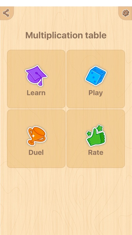 Multiplication table (Math)