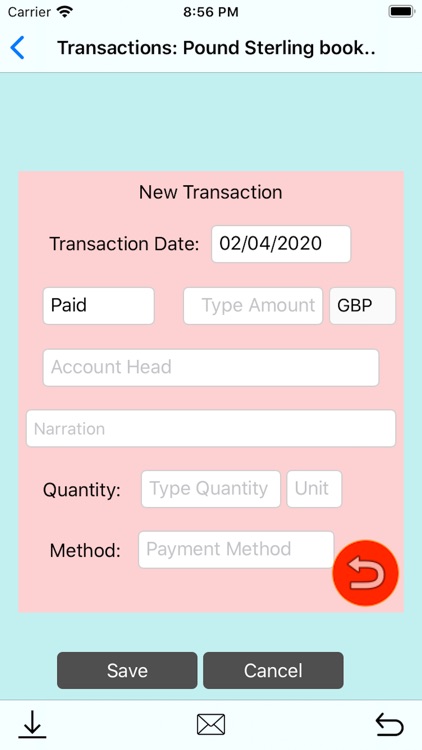 Pocket CashBook screenshot-4