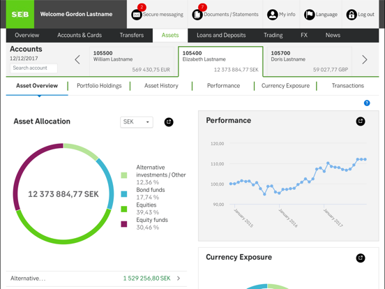 Screenshot #4 pour SEB Internat. Private Banking