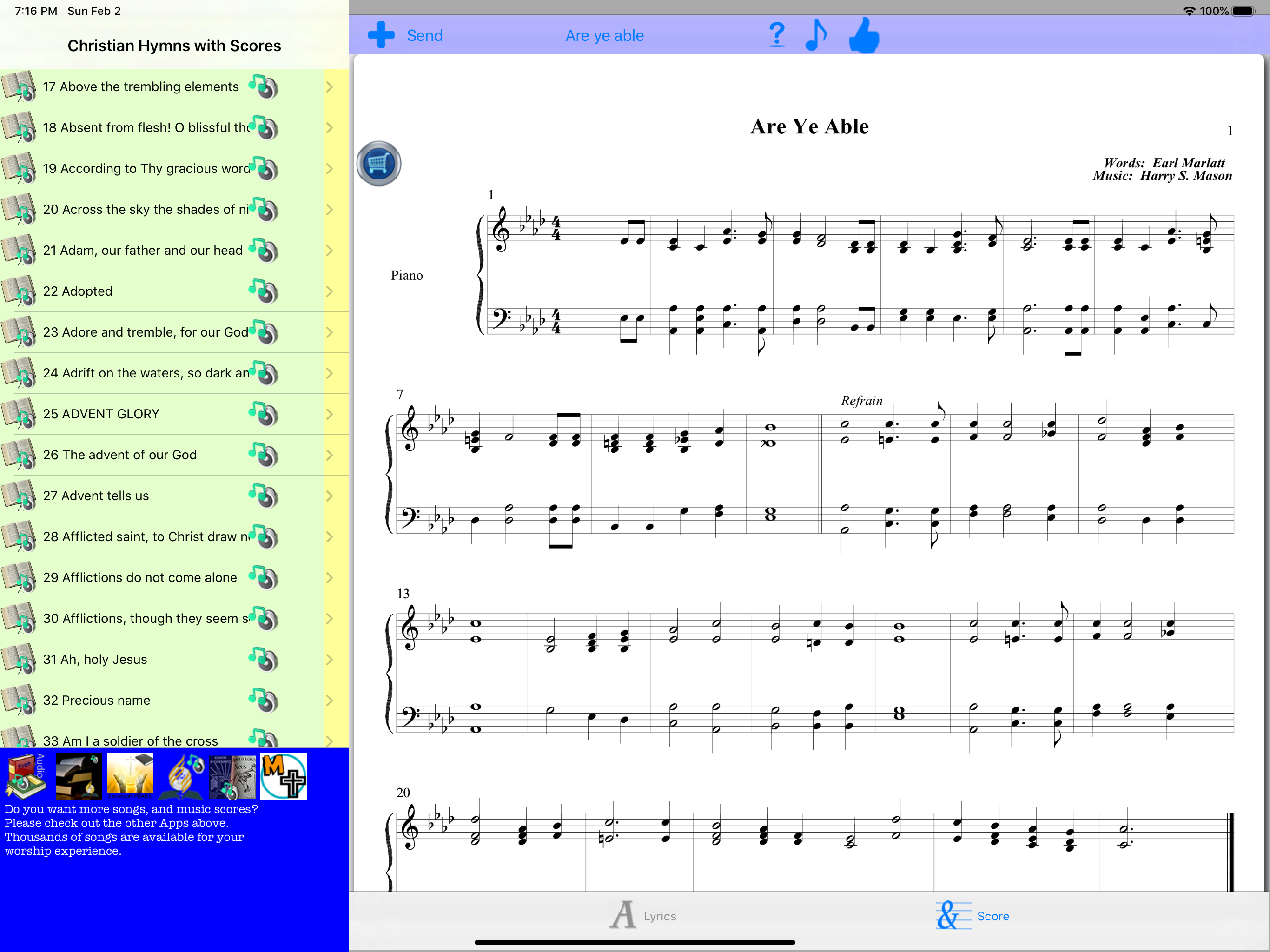 Worship Scores Lyrics & Tunes screenshot 5
