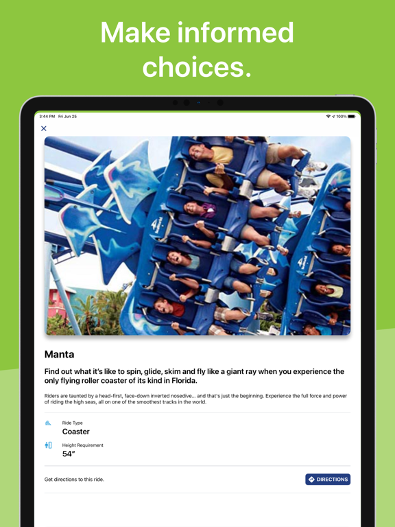 SeaWorld iPad screenshot 4 - Entertainment app