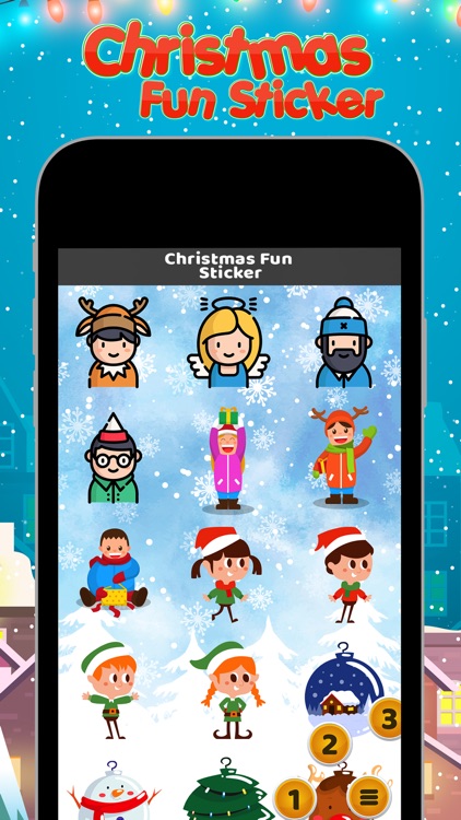 Christmas Fun Sticker screenshot-3