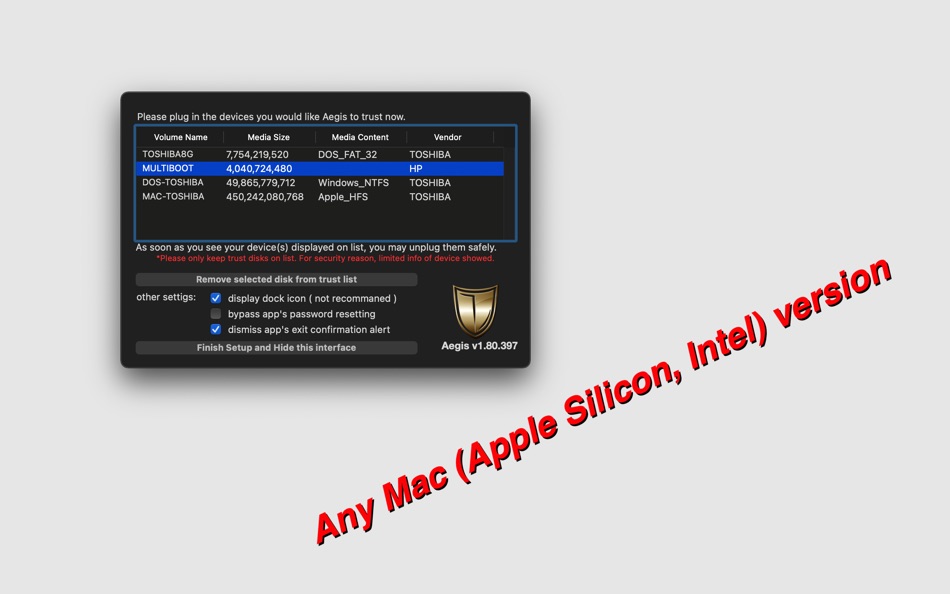 #2. Aegis (macOS) Podle: Jiulong Zhao