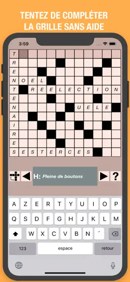Game screenshot Mots Croisés Classiques apk