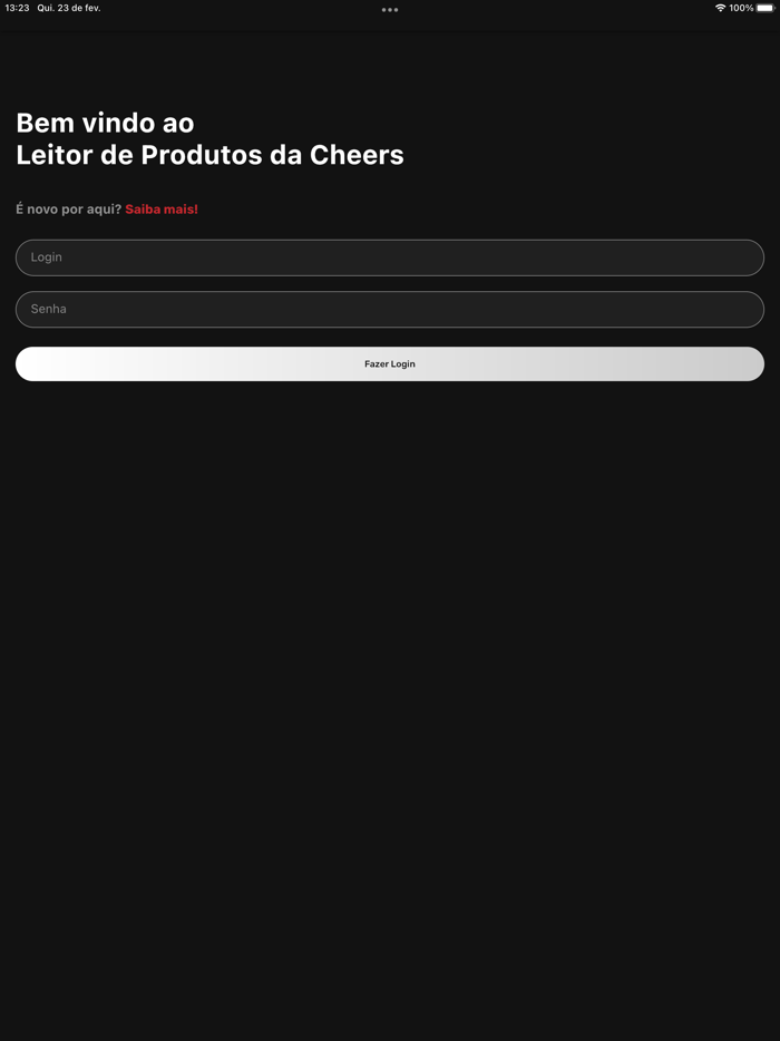Cheers Reader de Produtos