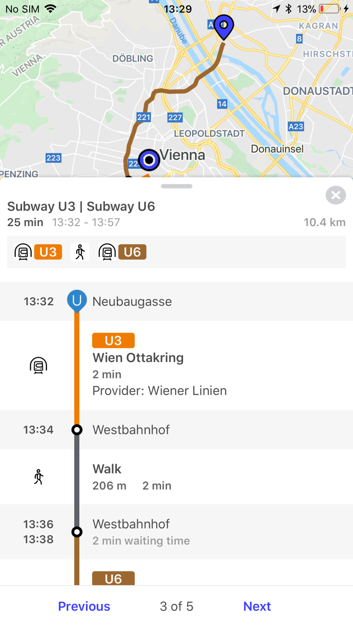wannda your route planner app