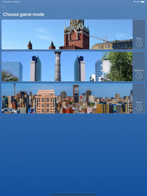 World Capital Cities Quizizz iPad screenshot 5 - Education app