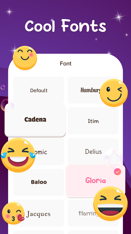 #4. Kebo Keyboard : Fonts & Emoji (iOS) 由: Global Mobile App Limited