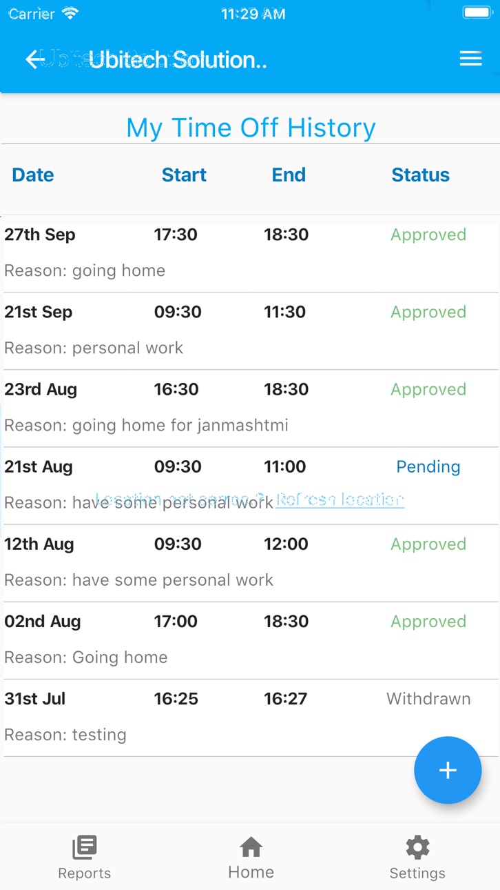 iPhone screenshot