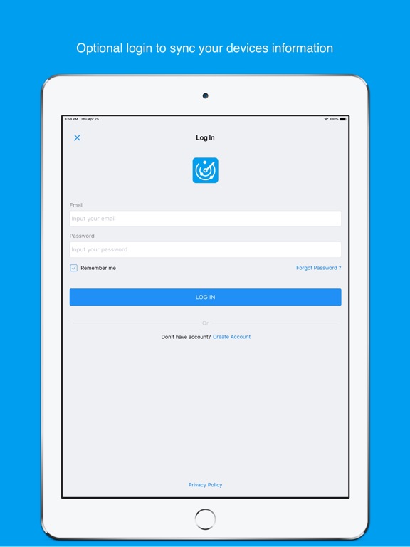 BLE Finder:Device Discoverer iPad screenshot 6 - Utilities app