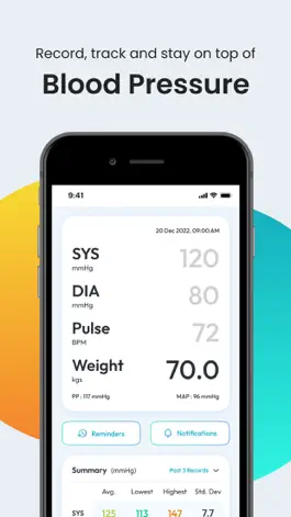 Game screenshot Blood Pressure App SmartBP mod apk