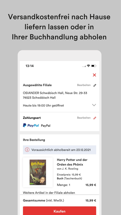 Osiander - Bücher & mehr Screenshot