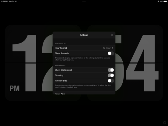 Fliqlo iPad app afbeelding 3