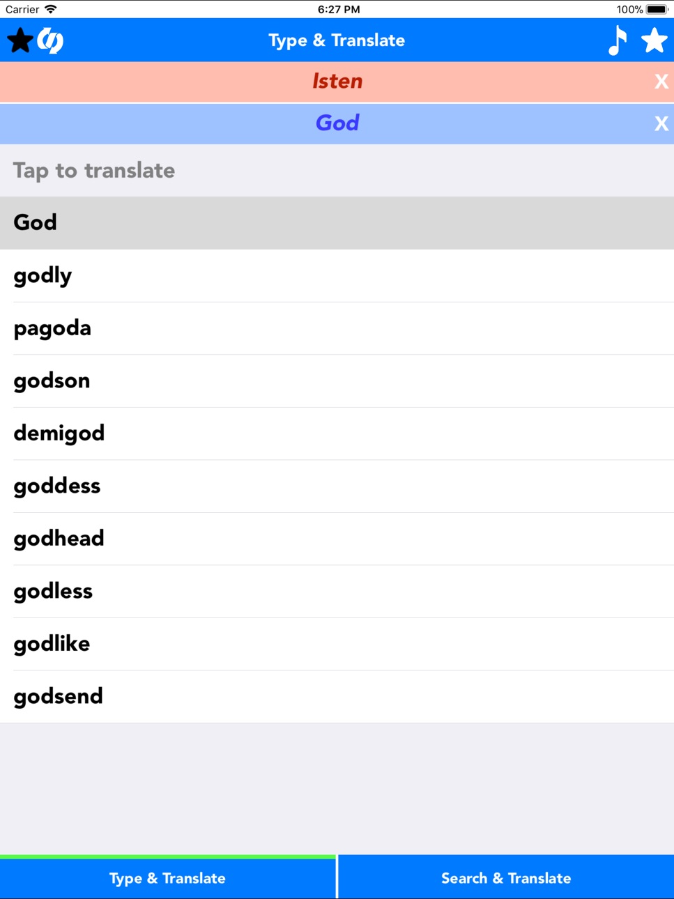 iPad screenshot