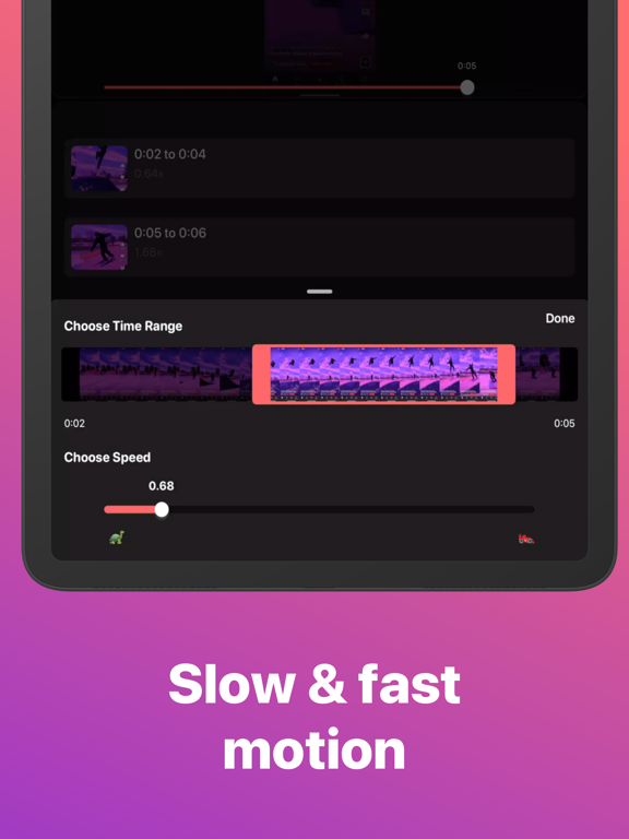 Slow Motion Video Speed Editor screenshot 2