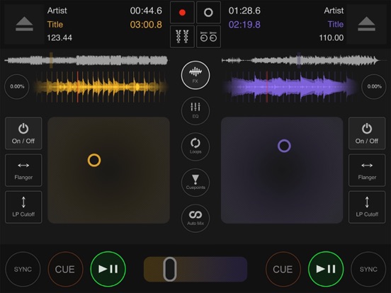 DJ DEX - The DJ Mixing App iPad app afbeelding 3