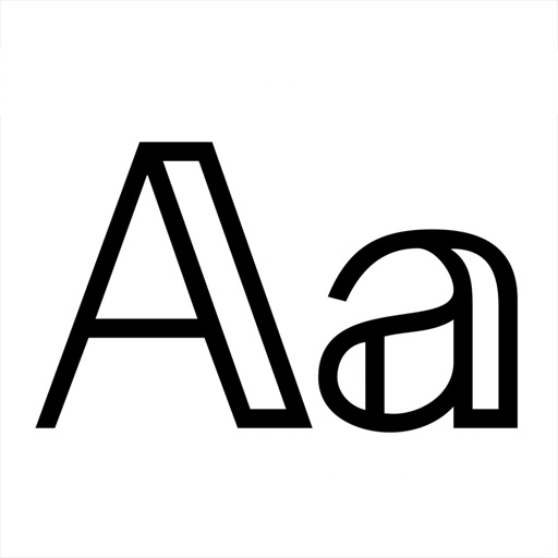 Fonts iOS App