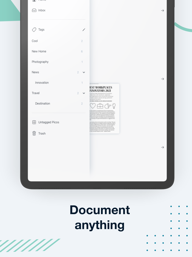 ‎PicoJar: Screenshots & Notes Capture d'écran