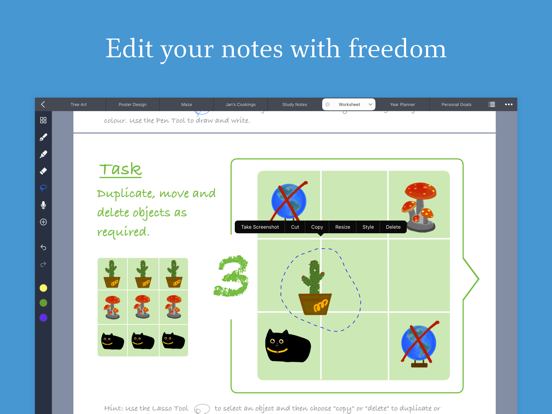 Noteful: Note-Taking on PDF iPad app afbeelding 6