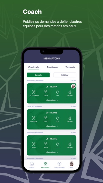 UFT - tournoi & match de foot screenshot-6