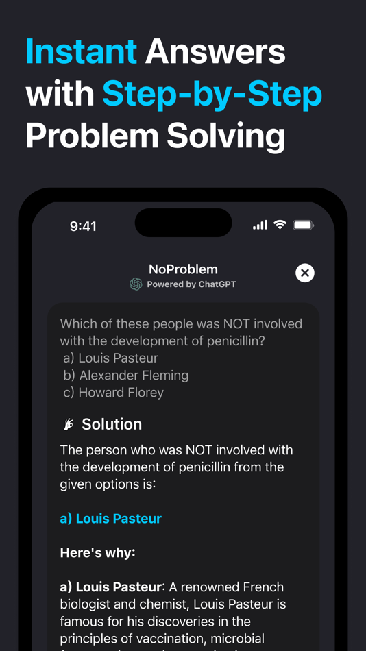 #4. AI Homework Helper: NoProblem (iOS) 由: Sirozh Tursunov